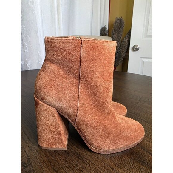 Jessica Simpson Burdete Womens booties size 9 Boots Leather - Picture 6 of 16